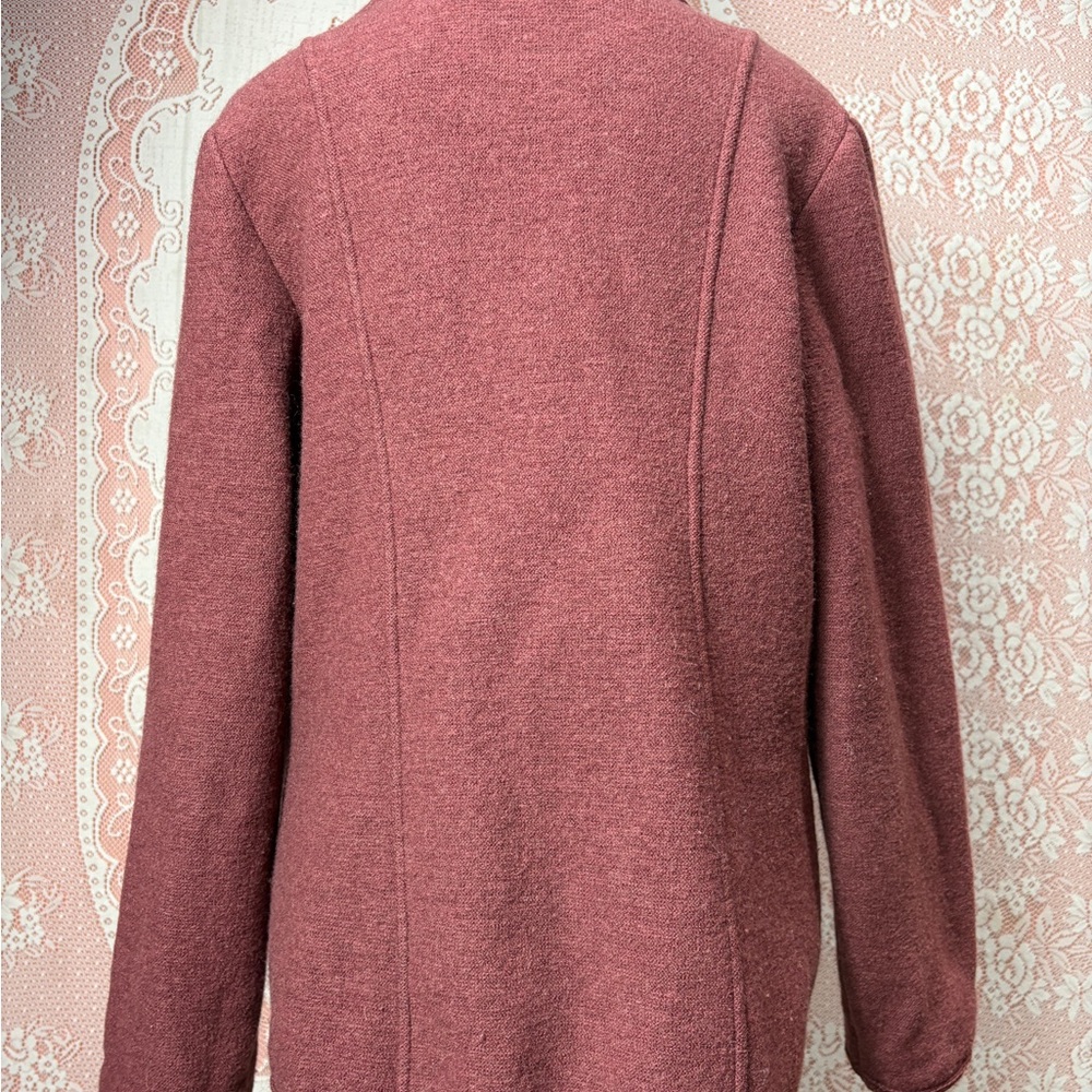 Victor Fink Collection Wool Jacket | Embroidered Floral - Picture 6 of 10